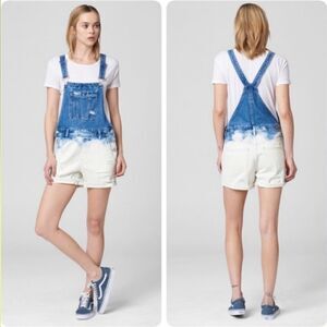 Blank NYC Bleach Dipped Overalls
